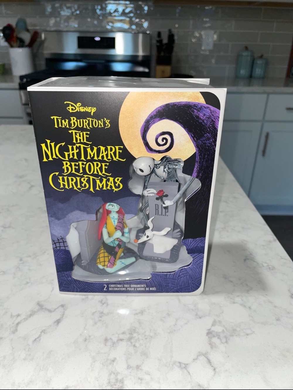 New Nightmare Before Christmas 2 ornament set